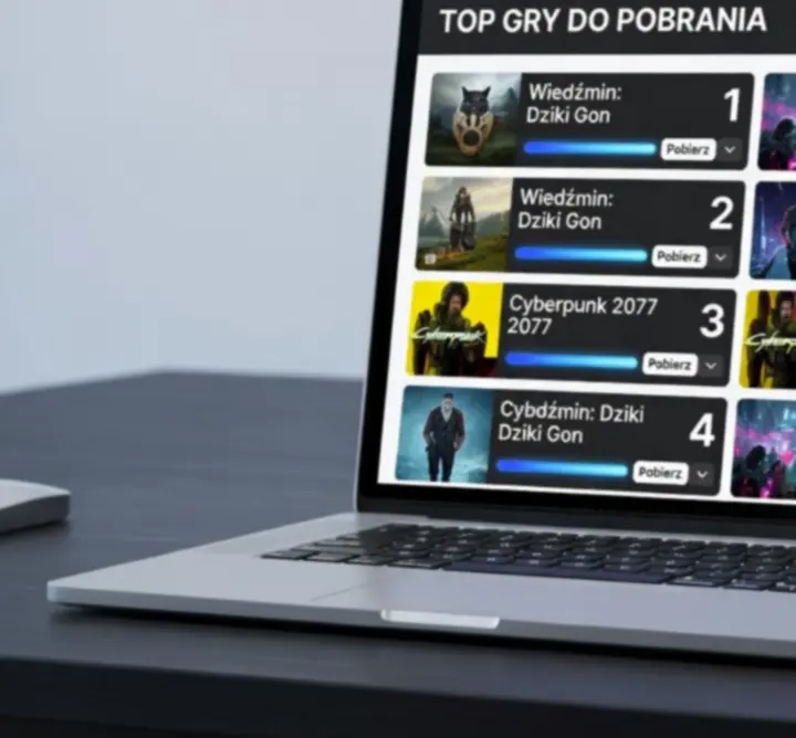 Wykres i lista najczęściej pobieranych gier tygodnia na platformach cyfrowych